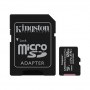 Kingston | Canvas Select Plus | UHS-I | 128 GB | MicroSDXC | Flash memory class 10 | SD Adapter - 2